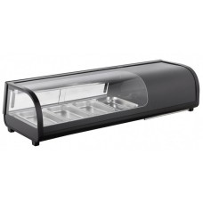 Espositore refrigerato per Sushi - Temperatura 0° +12° - con vaschette da GN1/3.